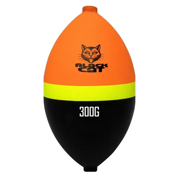 BLACK CAT Hard Core Float 300g veliki plovak za ribolov soma