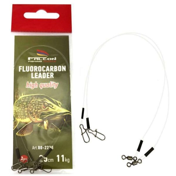 FALCON Fluorocarbon Leader 25cm (2 kom)