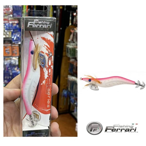 Fishing Ferrari Opal 3.0 Pink Back Silver Stripe