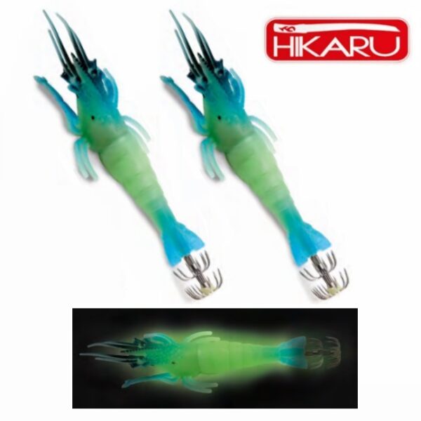 HIKARU Varalica za lov sipe Kozica Blue 2 kom