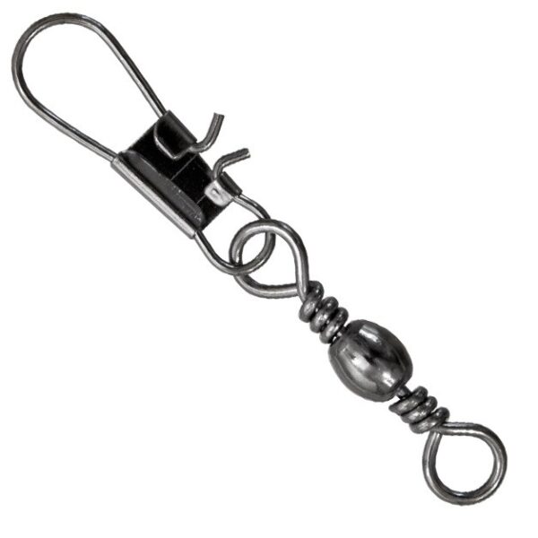 KAMASAKI Barrel Swivel With Interlock Snap