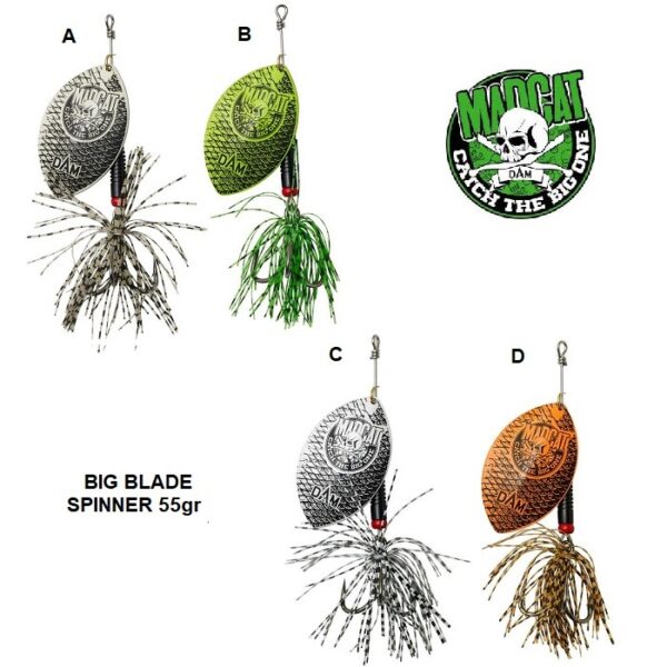MADCAT Big Blade Spinner 55gr