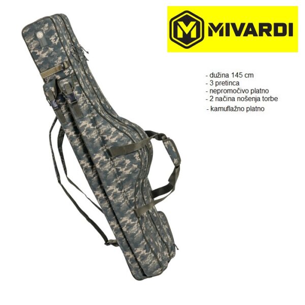 Torba za štapove MIVARDI Multi Camo 145 cm