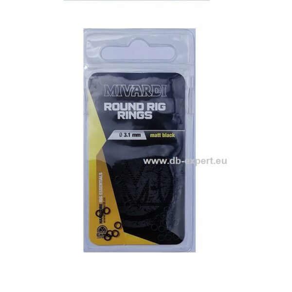 MIVARDI Round Rig Rings 3,1mm 25kom