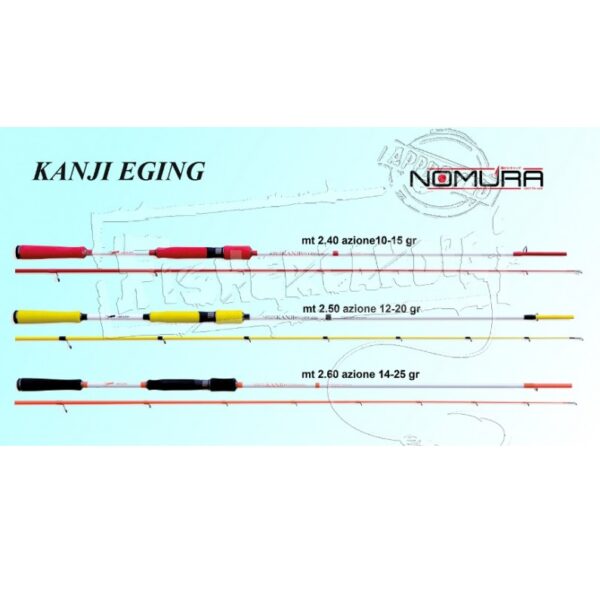 NOMURA Kanji Egging štap za lignje (3 modela)
