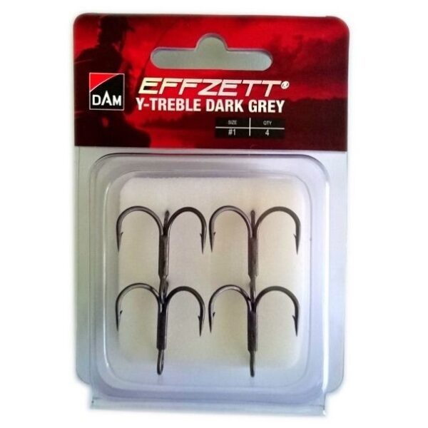 DAM Effzett Y-Treble Dark Grey trokuke
