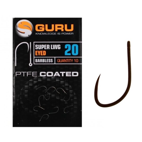 GURU Super LWG hook - barbless eyed