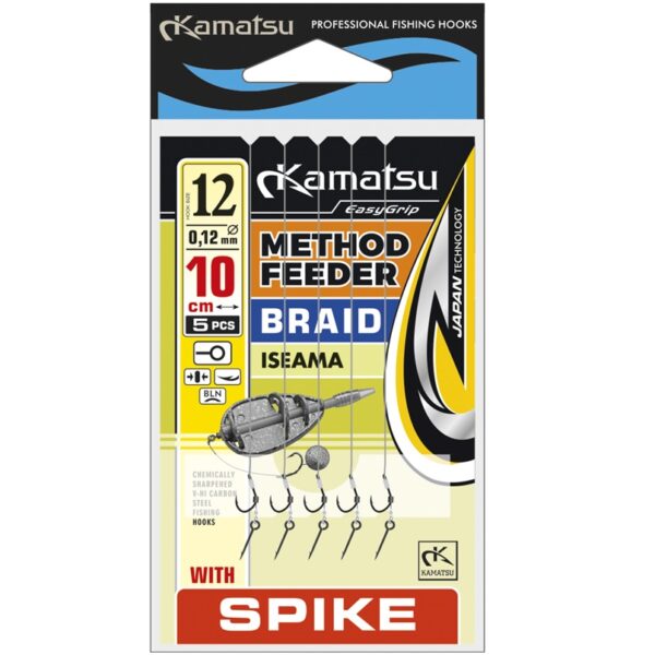 KAMATSU Method Feeder Braid Iseama Spike (5 kom)