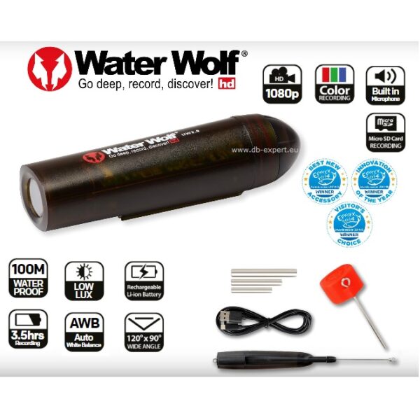 Kamera Water Wolf UW 2.0 1080P podvodna kamera