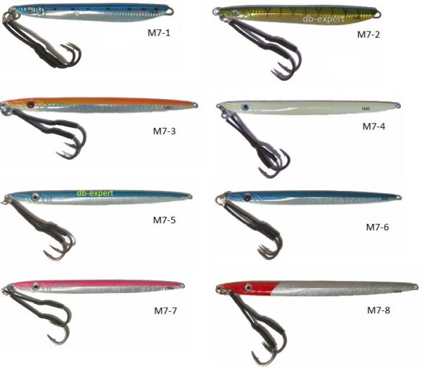 Verticaj Jigging varalica M7 (8 modela)