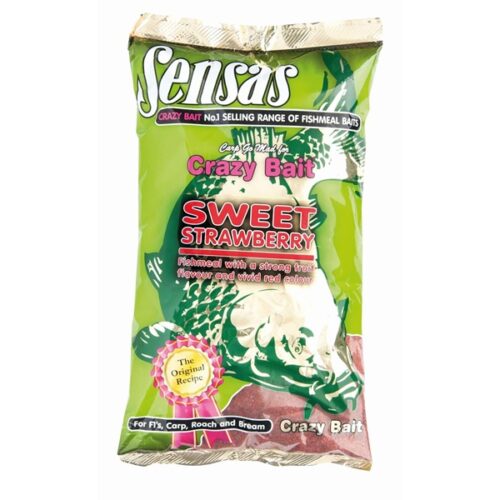 SENSAS Crazy Bait Sweet Strawberry 1kg