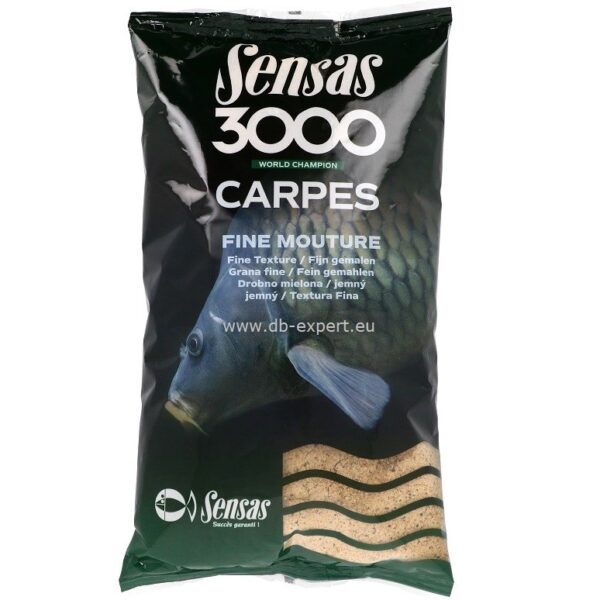 SENSAS 3000 CARP Fine moture 1 kg