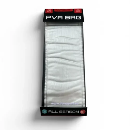 VARGA'S PVA Bag 70 × 200 mm velike su perforirane PVA vrećice za precizno hranjenje. Pakiranje 20 komada, otapanje oko 2 minute na 20 °C.