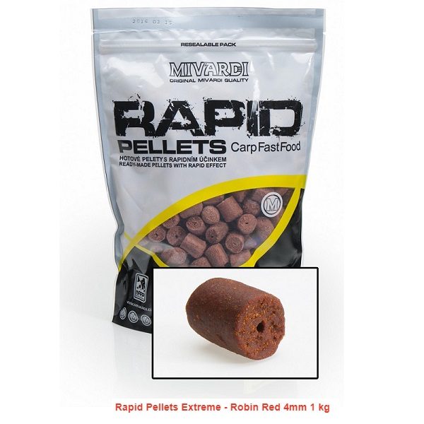 MIVARDI Rapid Pellets Extreme Robin Red 4mm 1 kg