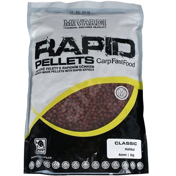 MIVARDI Rapid Pellets Classic Halibut 1kg