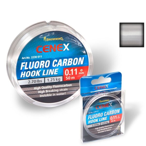 BROWNING Cenex Fluoro Carbon Hook Line 50m