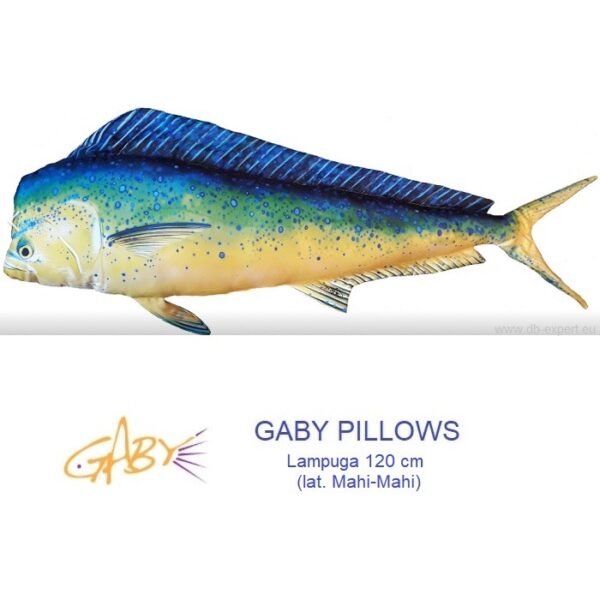 Jastuk 3D Gaby Lampuga (Mahi-Mahi) 120 cm