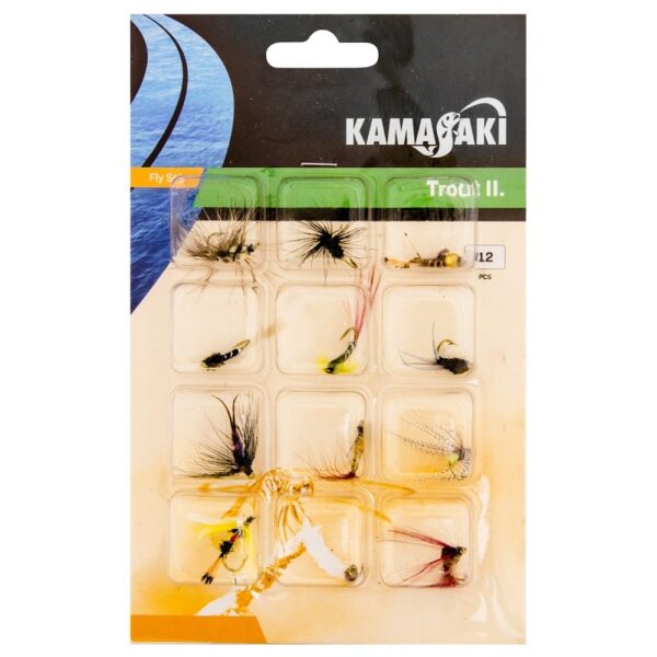 KAMASAKI Fly Set 020 set mušica za pastrve
