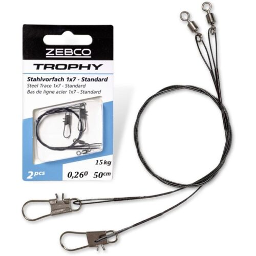 ZEBCO STEEL TRACE 1x7 50cm
