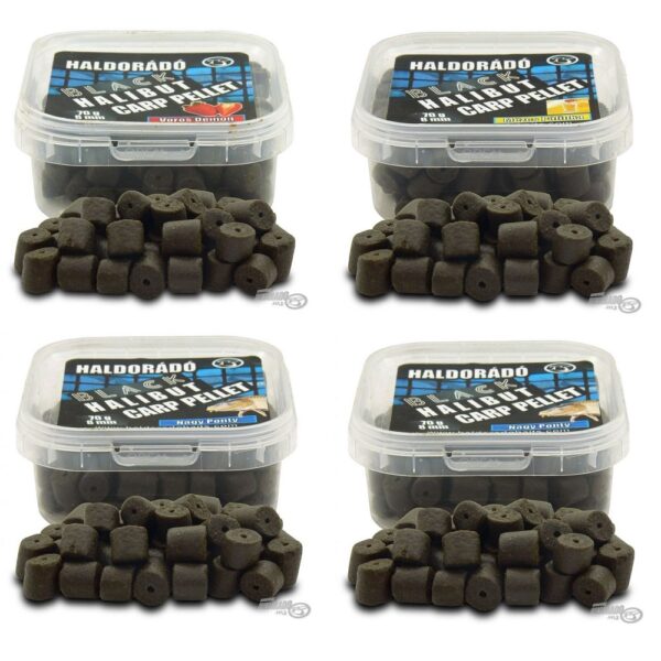 HALDORADO Black Hallibut Carp Pellet 8mm