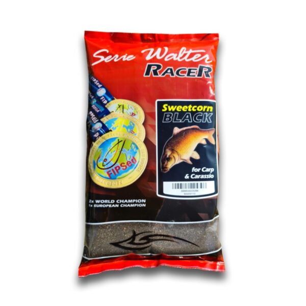 Prihrana SERIE WALTER Racer Sweetcorn Carp Black 1kg