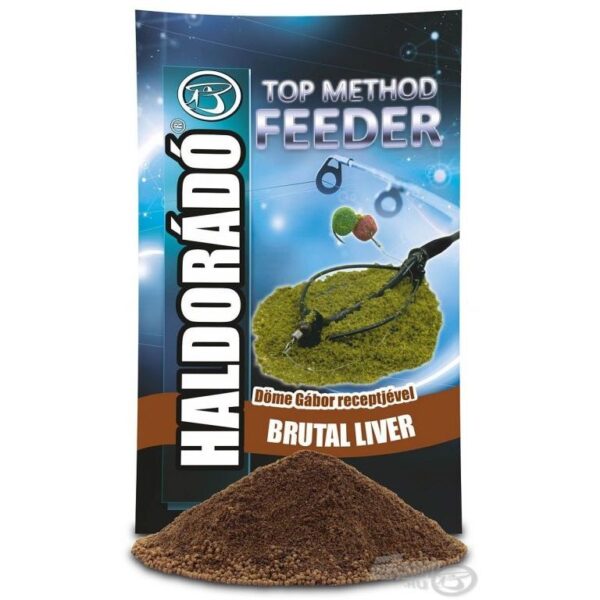 HALDORADO TOP Method Feeder Brutal Liver 800gr
