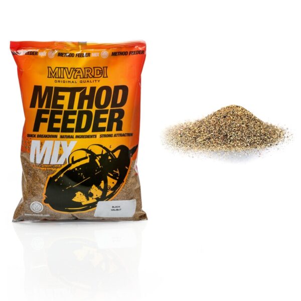 MIVARDI Method feeder mix - Black Halibut 1kg