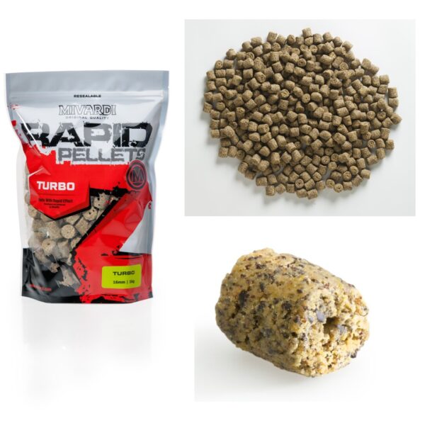 MIVARDI Pellets Rapid Turbo 1 kg / 2.5 kg