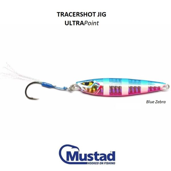 MUSTAD TracerShot Jig Blue Zebra