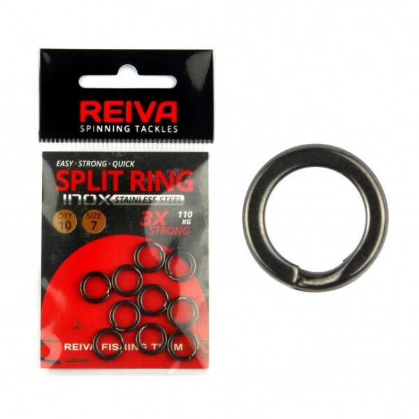 REIVA Split Ring Inox Extra Strong (10 kom)