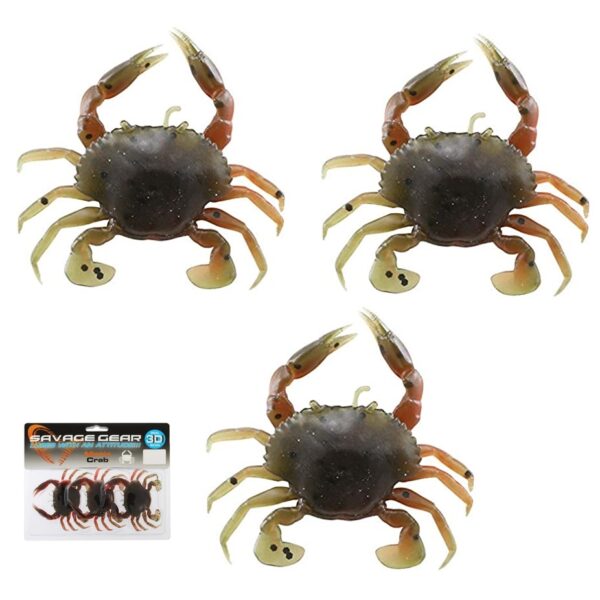SG 3S LB Maniac Crab 7.5cm (3xOrange Belly)
