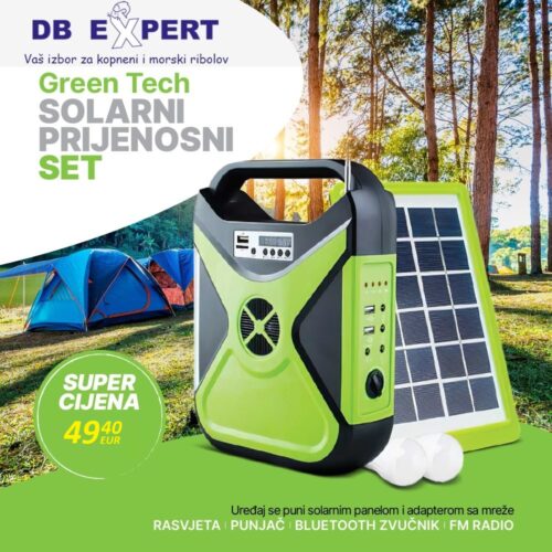 GREEN TECH SOLARNI PRIJENOSNI SET SPS-300