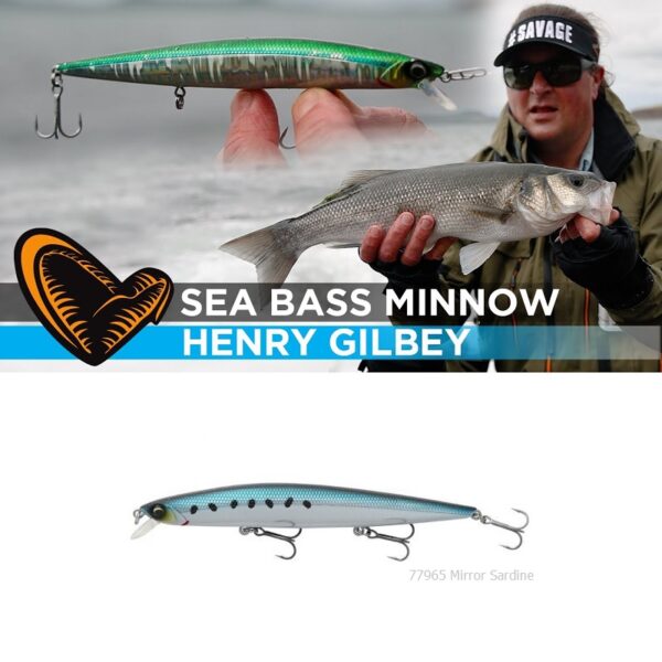 SAVAGE GEAR Sea Bass Minnow 14cm 18.5gr