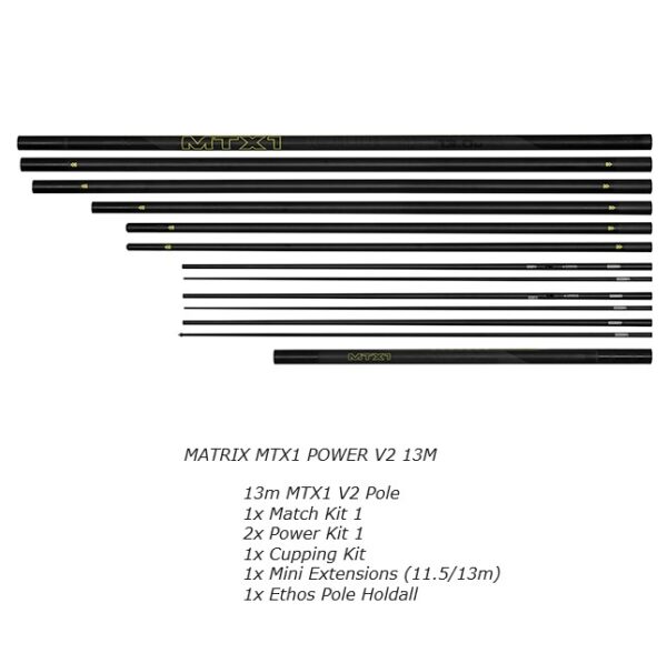 MATRIX MTX1 V2 13m Pole Package
