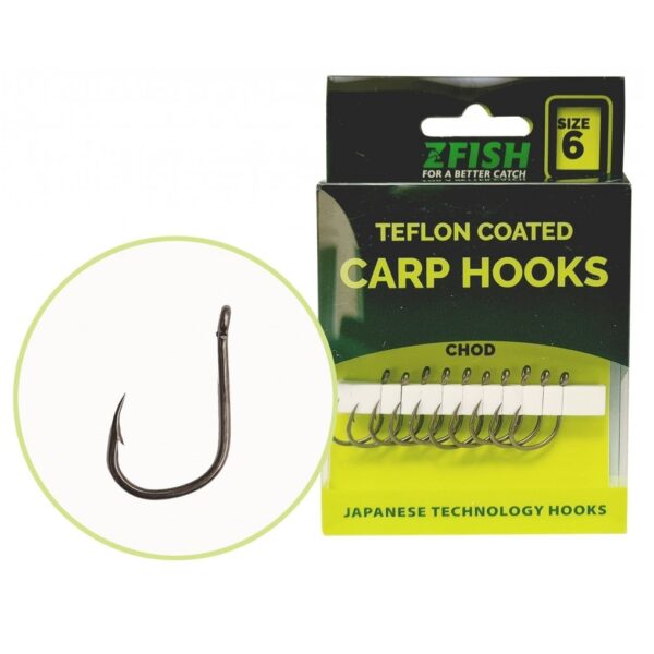ZFISH Teflon Hooks Chod