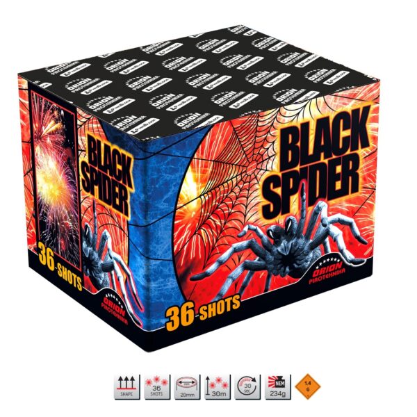 Vatromet ORION Black Spider art. 366
