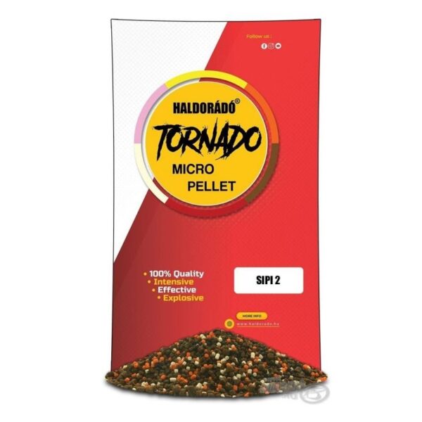 HALDORADO TORNADO Micro Pellet Sipi 2 - 400gr