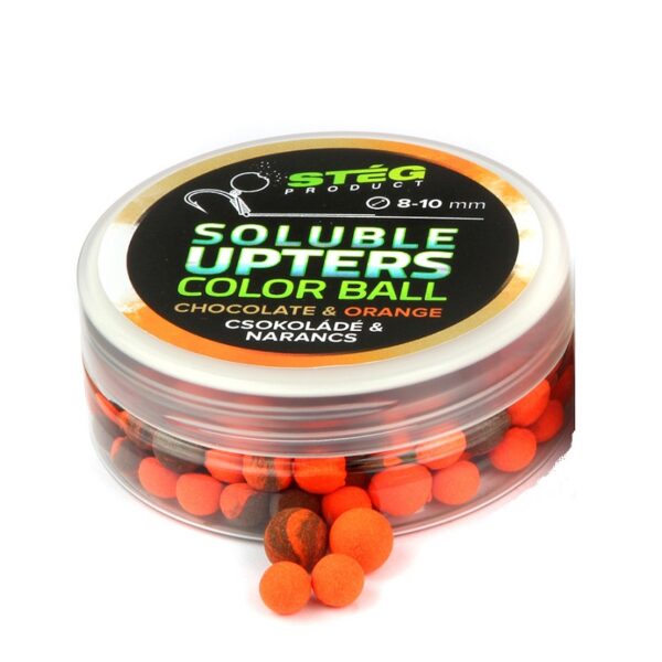 STÉG Product Soluble Upters Color Ball 8-10mm Choco&Orange
