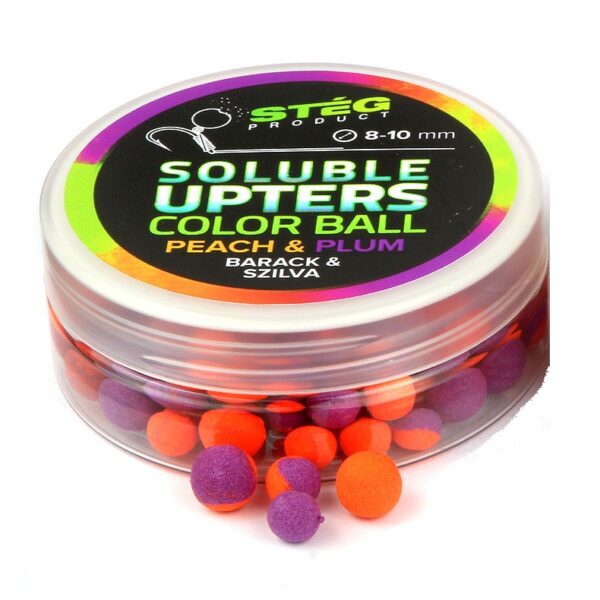STÉG Product Soluble Upters Color Ball 8-10mm Peach&Plum