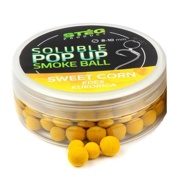 STÉG Product Soluble Pop Up Smoke Ball 8-10mm Sweet Corn