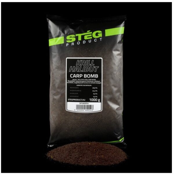 STEG Product CARP BOMB Krill-Halibut 1 kg