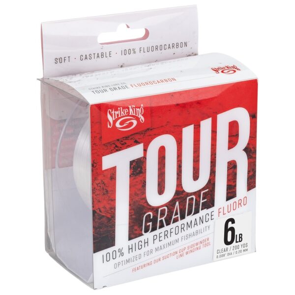 STRIKE KING Tour Grade Fluorocarbon 200yd Clear