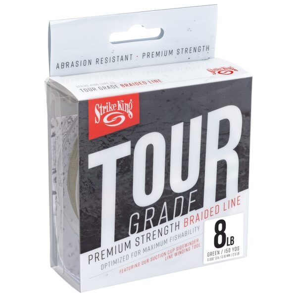 STRIKE KING Tour Grade Braid 150yd Green