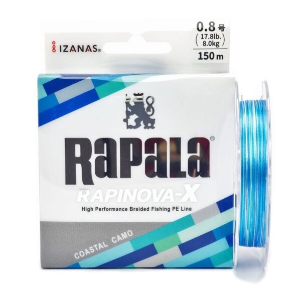 RAPALA Rapinova-X Coastal Camo 150m