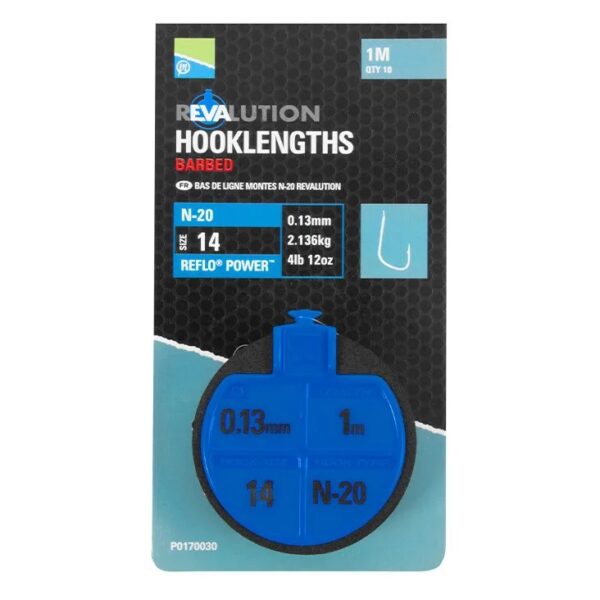 PRESTON Innovation Revalution hooklenghts N-20
