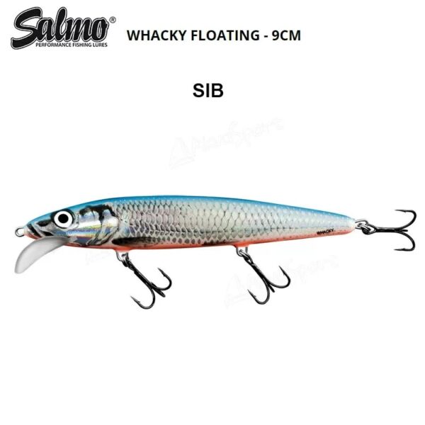 SALMO Whacky 9 FLT Silver Blue