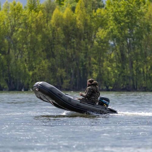 FOX 320 Green Inflatable Boat Aluminium Deck