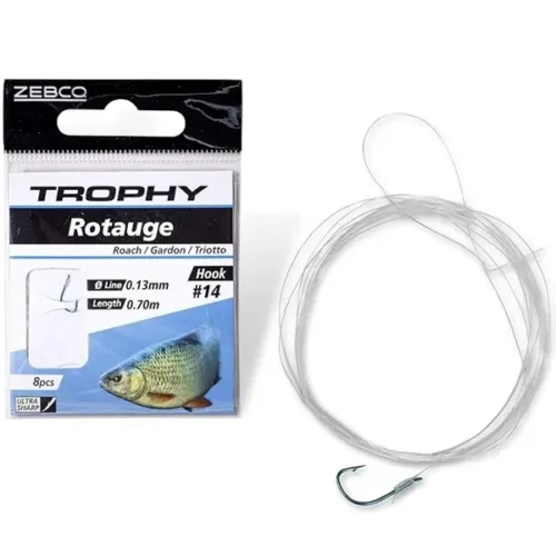 ZEBCO Trophy Roach navezane udice za ribolov kedera
