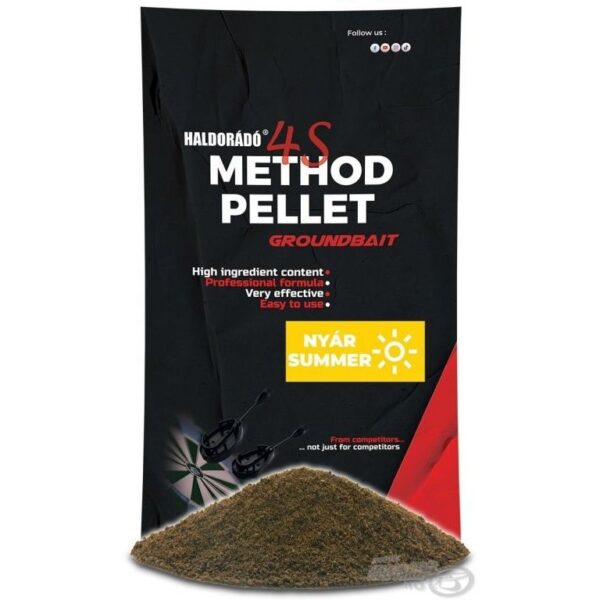 HALDORADO 4S Method Pellet Groundbait Summer
