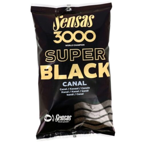 SENSAS 3000 Super Black Canal 1kg